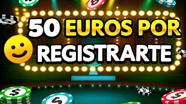 50 Euros Por Registrarte